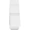 Ekena Millwork Redmond Architectural Grade PVC Gable Bracket, 36"W x 16 1/2"H x 6"D x 6"F, 11/12 Pitch GBP036X17X0606RED00 - alternate 5